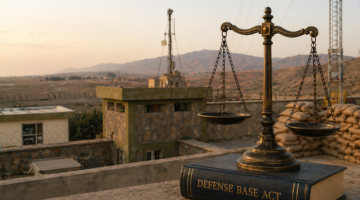 Withdrawal from Afghanistan does not defeat Defense Base Act disability benefits.